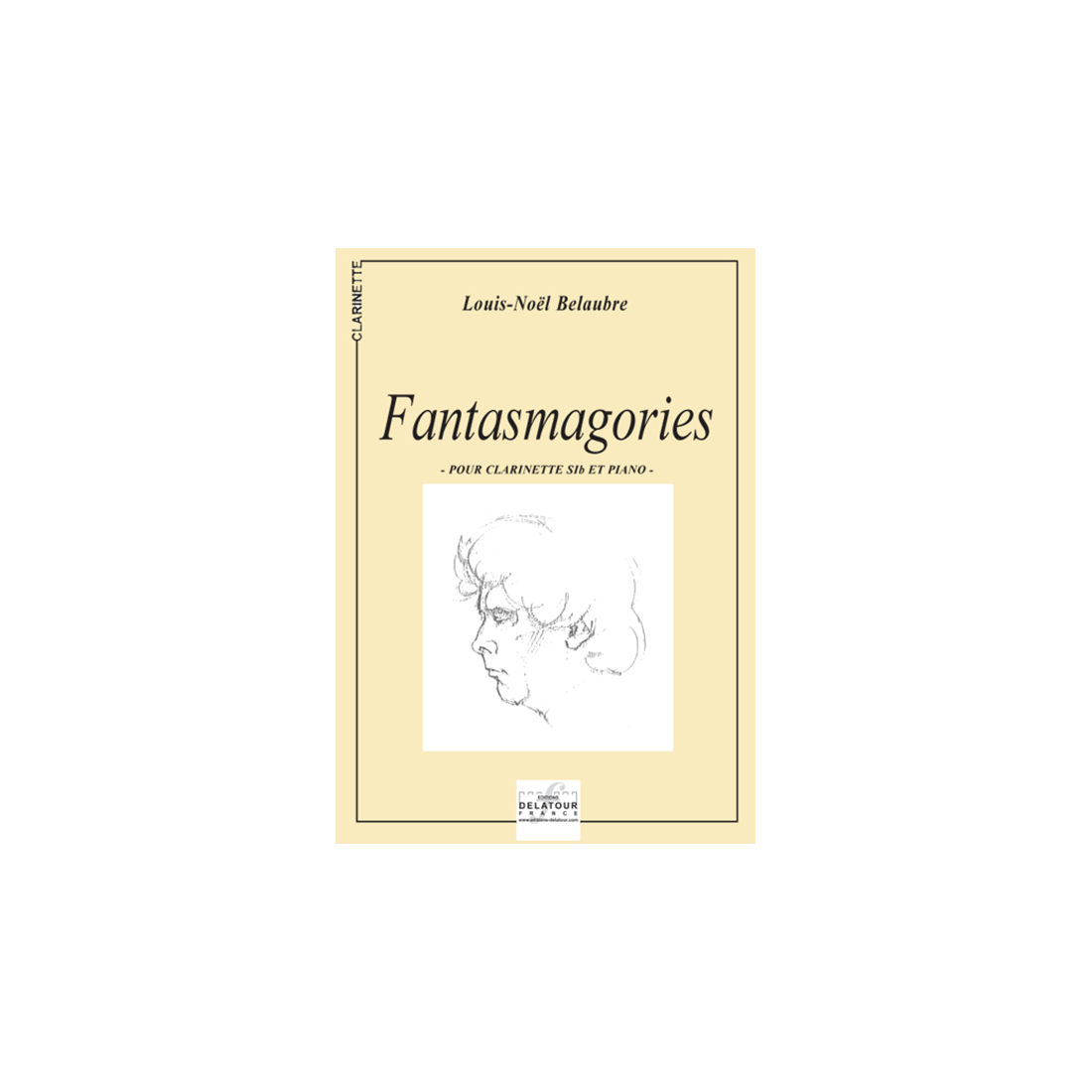 Fantasmagories für Klarinette und Klavier