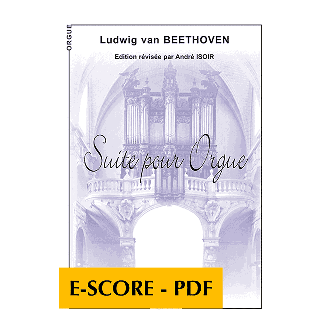 Suite pour orgue - E-score PDF