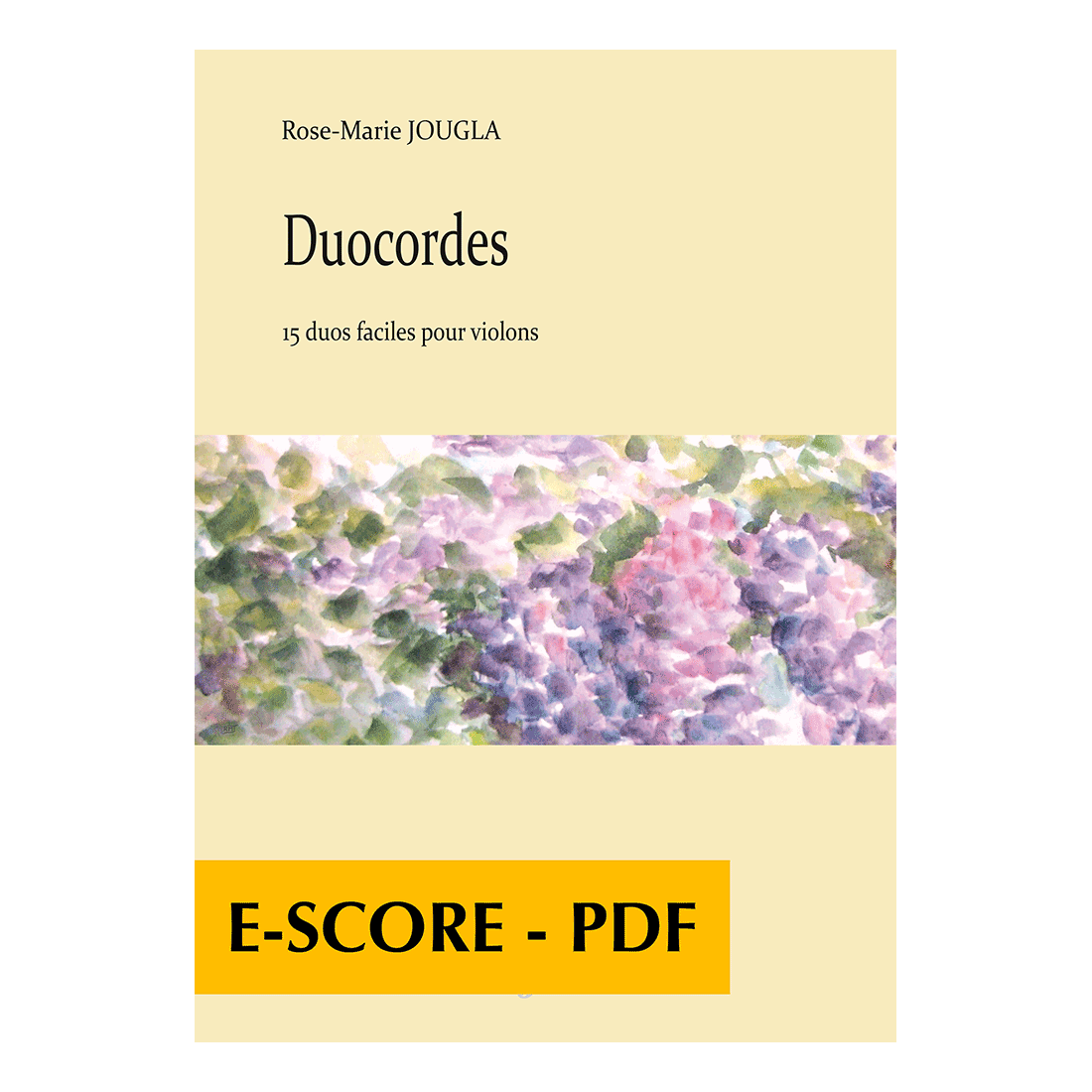 Duocordes für 2 Violinen - E-score PDF