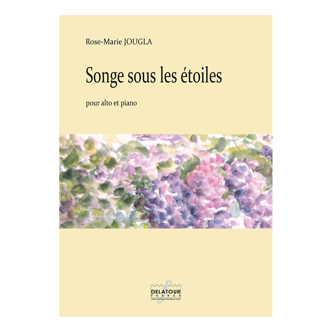 Songe sous les étoiles for viola and piano