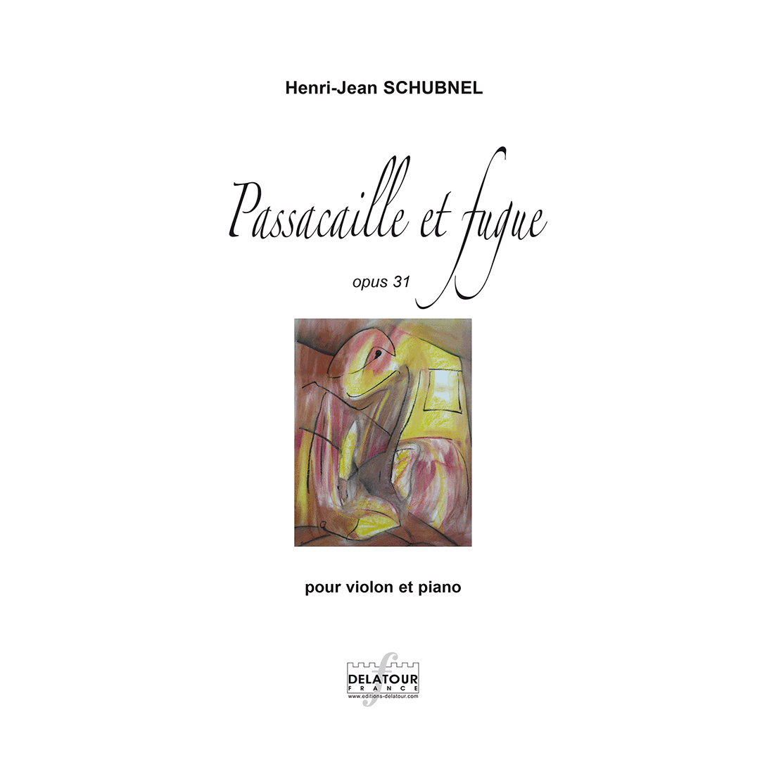 Passacaille et fugue für Violine und Klavier