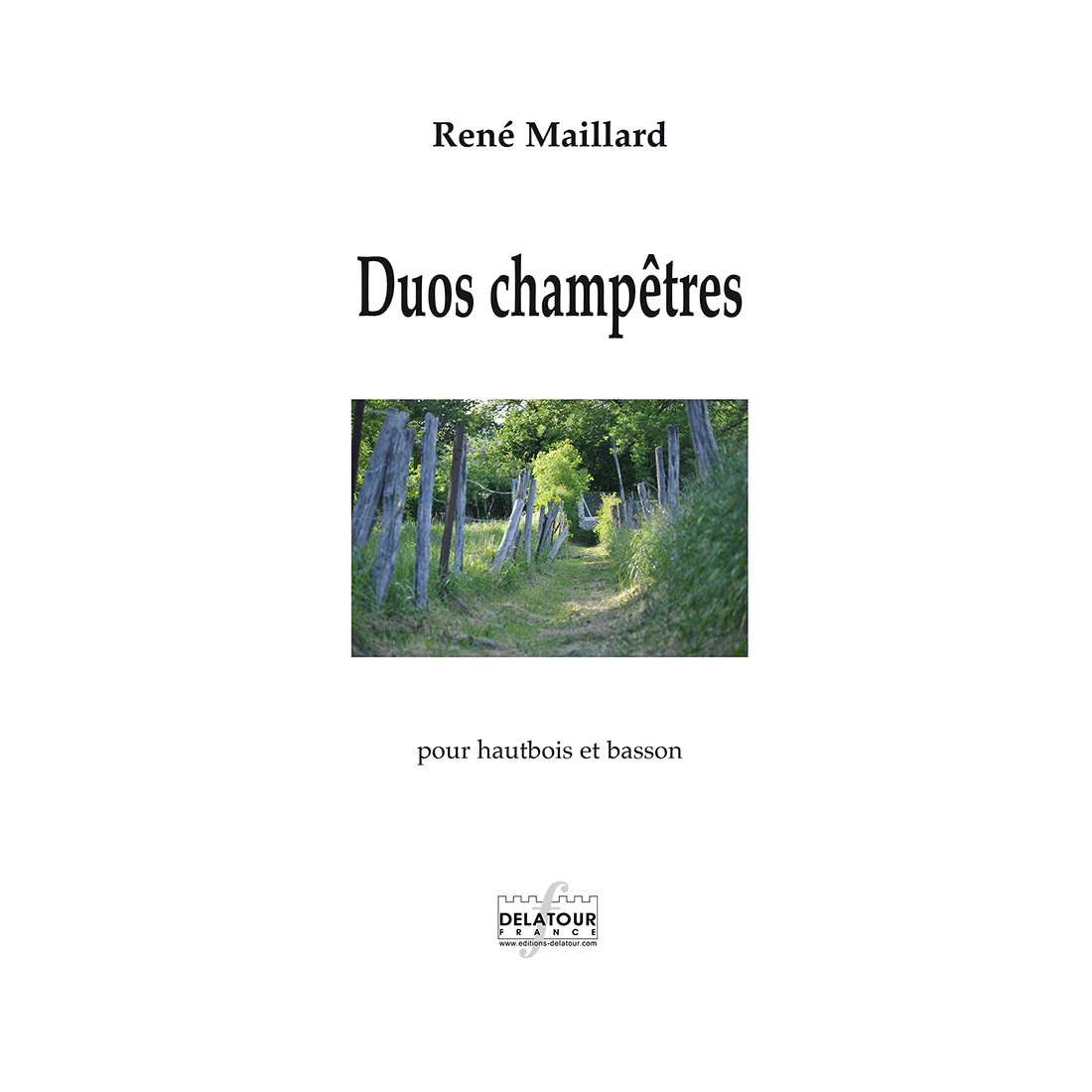 Duos champêtres pour hautbois et basson