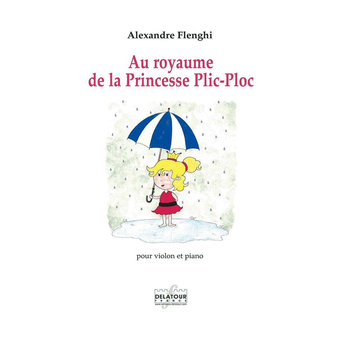 Au royaume de la Princesse Plic-Ploc for violin and piano