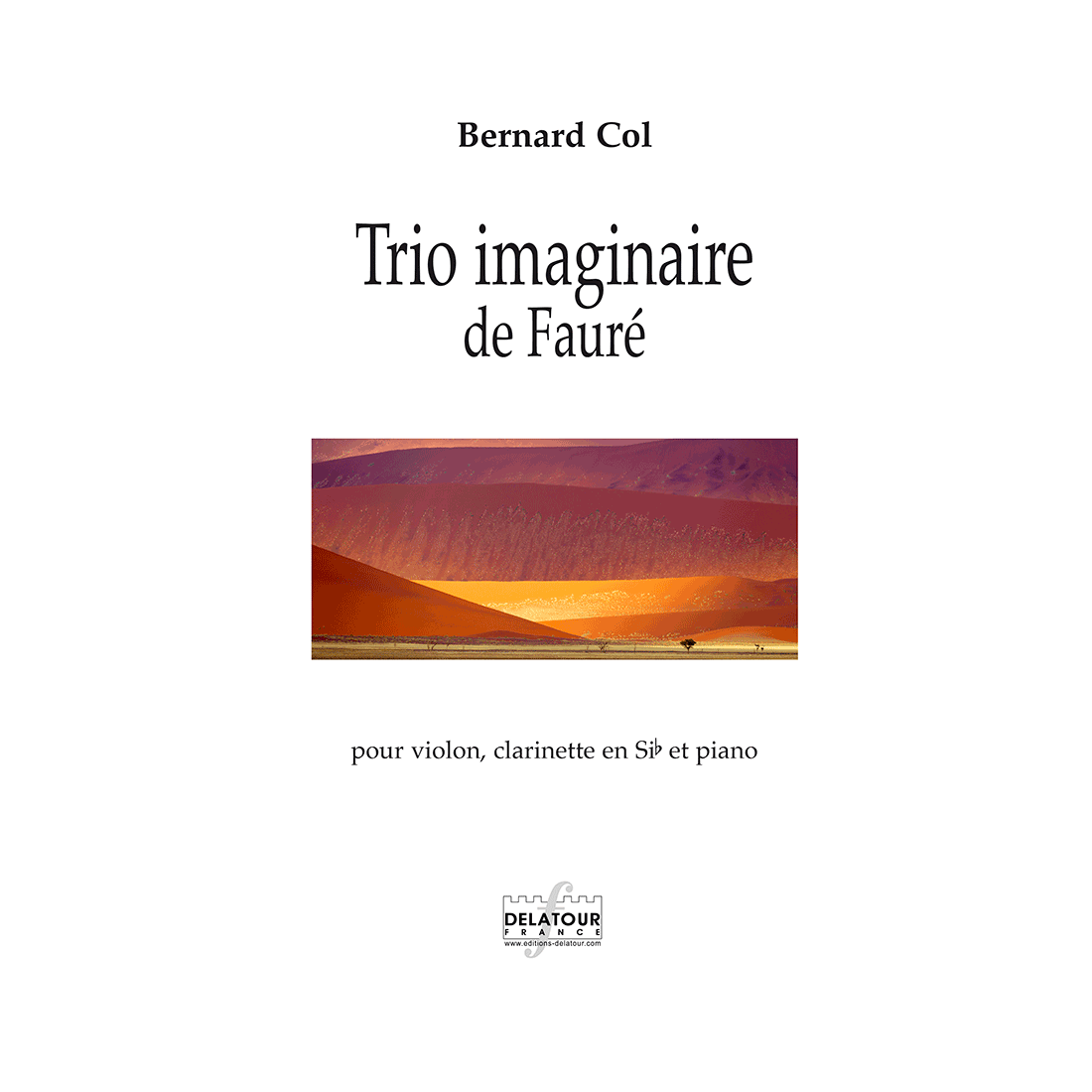 Trio imaginaire de Fauré pour violon, clarinette et piano