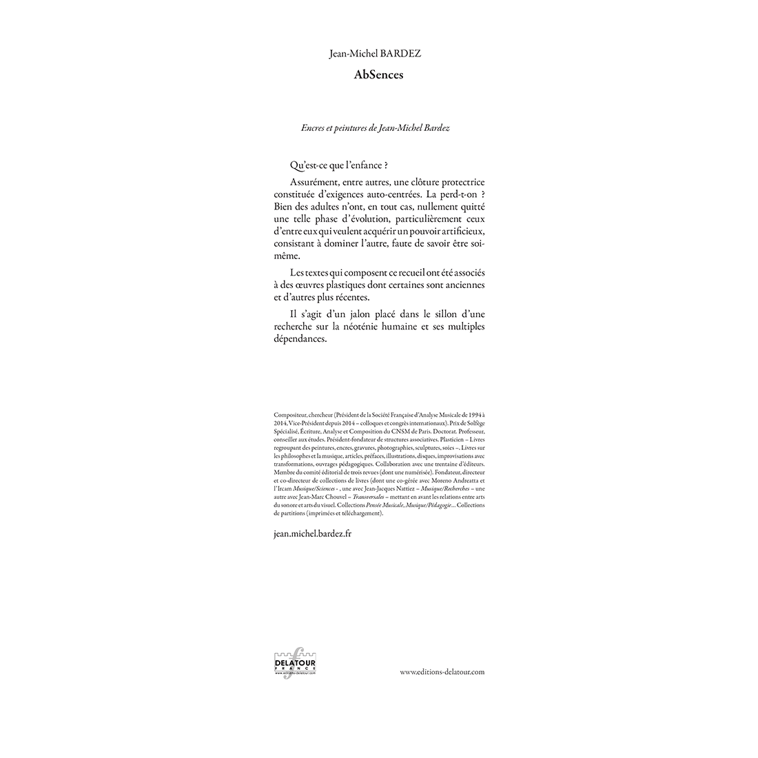 Absences - E-book PDF