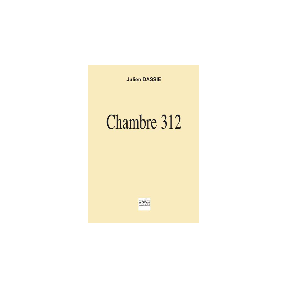 Chambre 312 for accordion solo, countertenor and 13 musicians - FULL SCORE