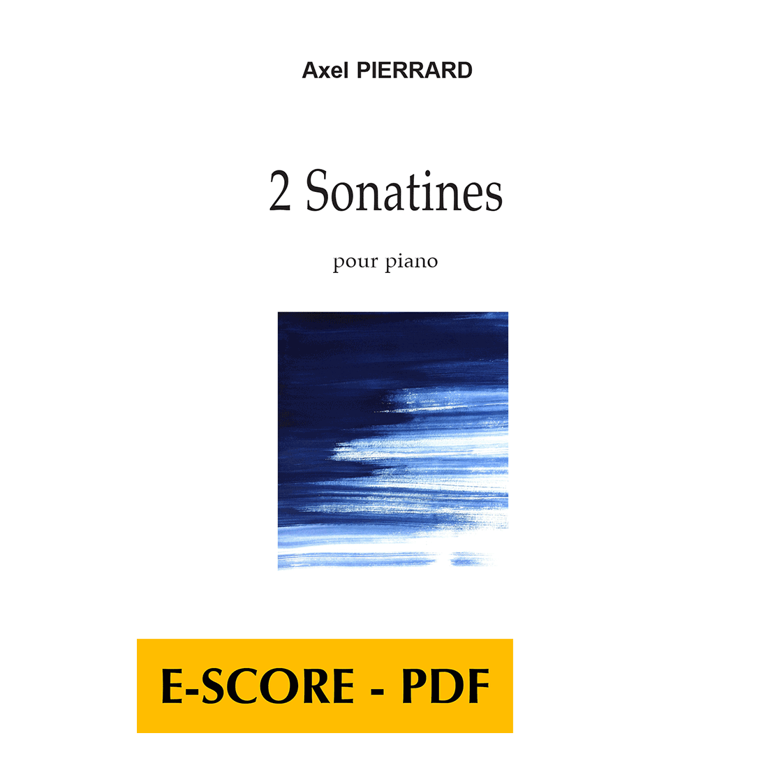 2 sonatines pour piano - E-score PDF