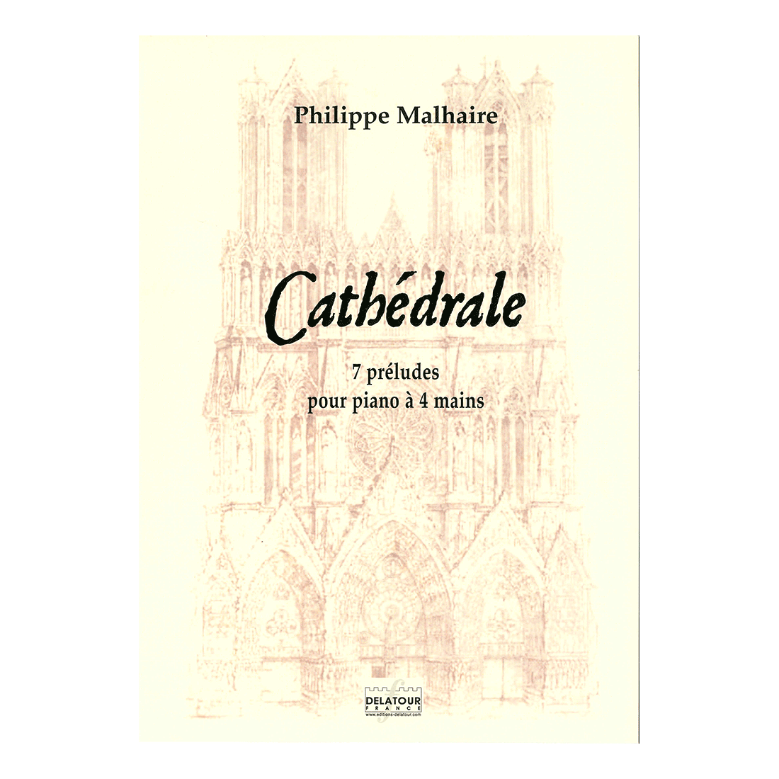 Cathédrale - 7 préludes pour piano à 4 mains
