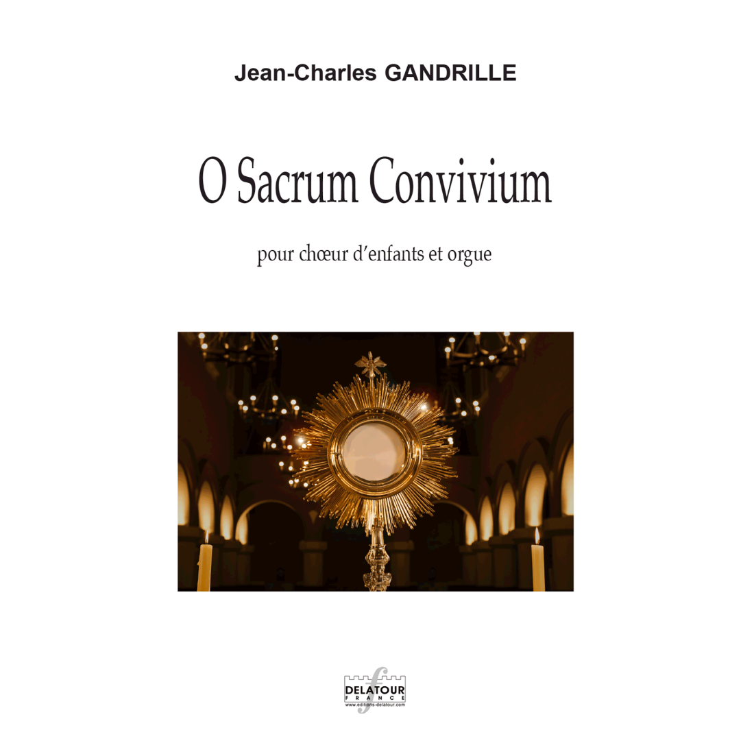 O Sacrum Convivium for children's choir and organ Kinderchor und Orgel