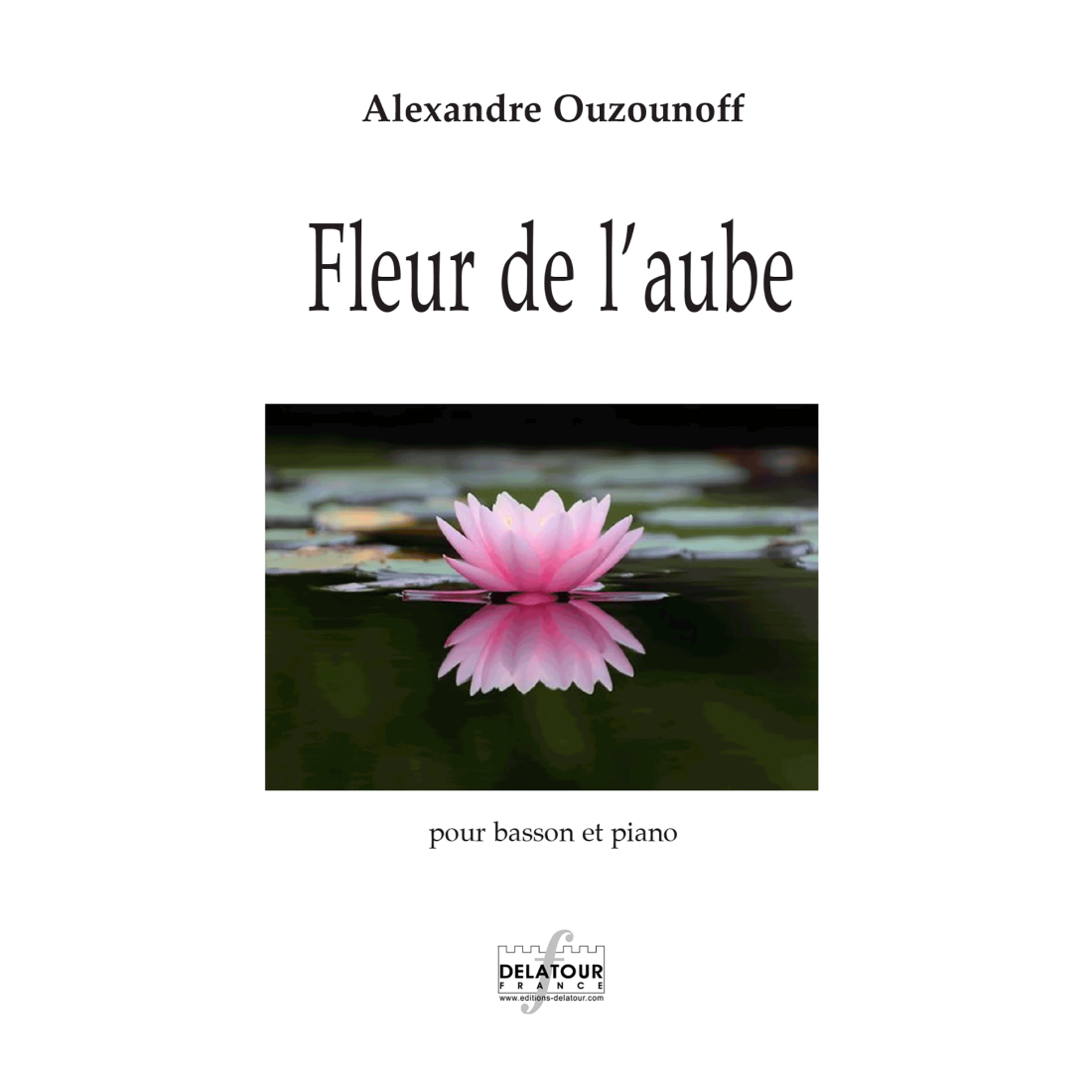 Fleur de l'aube für Fagott und Klavier