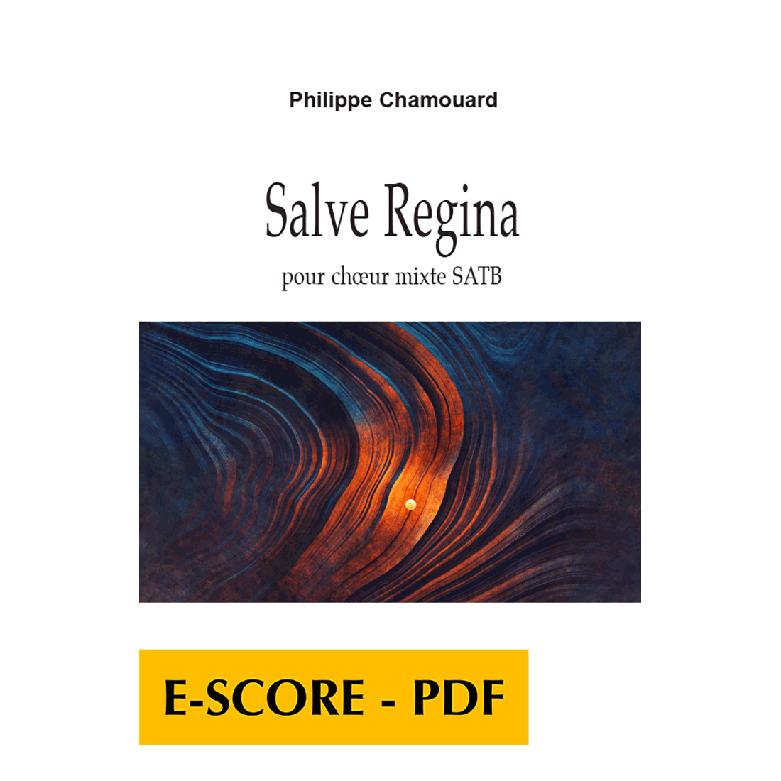 Salve Regina pour choeur mixte SATB - E-score PDF