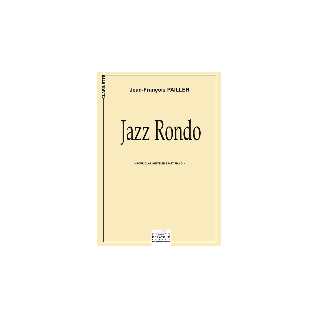 Jazz Rondo pour clarinette et piano